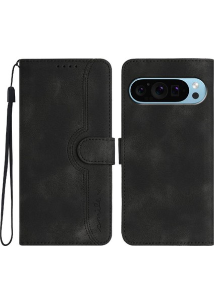 Google Pixel 9 Kılıf Cüzdan Dahili Mıknatıs Kapak Premium Pu ile Uyumlu (Yurt Dışından)