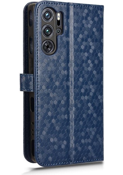 Nubia Kırmızı Sihirli 9 Pro/pro Artı Geometrik Desen Deri Cüzdan Için Kılıf (Yurt Dışından)