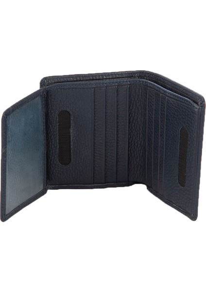 Deri Erkek Cüzdan Lacivert C168-04