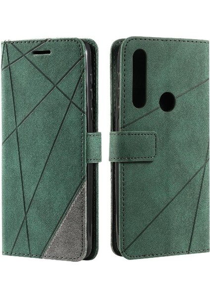 Motorola Moto G Güç Cüzdan Flip Case Için Folio Pu Deri Kart Tutucu (Yurt Dışından)