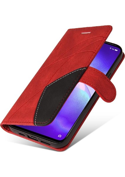 Oppo Reon 5 Kickstand Koruyucu Pu Deri Flip Folio Kılıf Için Kılıf ile (Yurt Dışından) fiyatları
