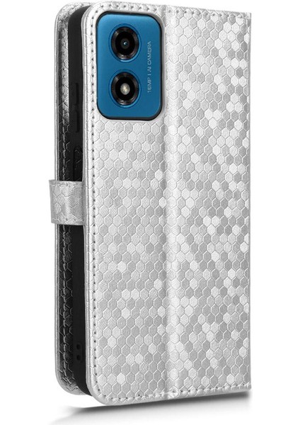 Motorola Moto G24 Manyetik Toka Deri Cüzdan Kapak Geometrik (Yurt Dışından) modelleri