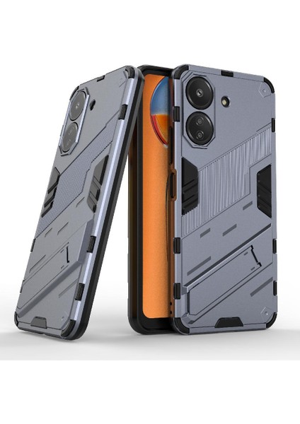 Xiaomi Redmi 13C Kickstand Sağlam Askeri Koruyucu Kapak Için Kılıf (Yurt Dışından)