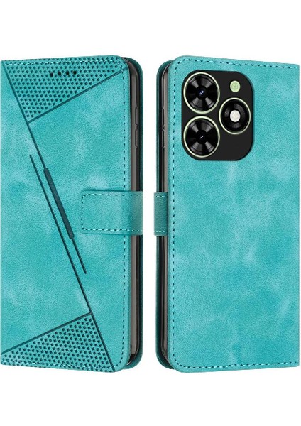 Tecno Spark Için Kılıf Gitmek 2024 Darbeye Kapak Kapak Kart Ekleme Pu (Yurt Dışından)
