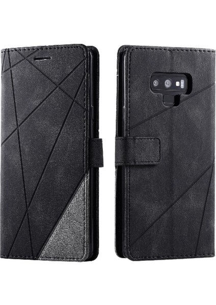Samsung Galaxy Not 9 Için Kılıf Pu Deri Darbeye Kart Tutucu Kickstand (Yurt Dışından)