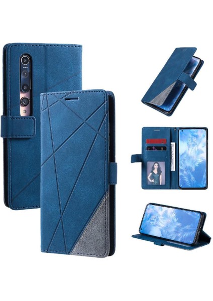 Xiaomi Mi 10/10 Pro Pu Deri Kart Tutucu Kickstand Darbeye (Yurt Dışından)