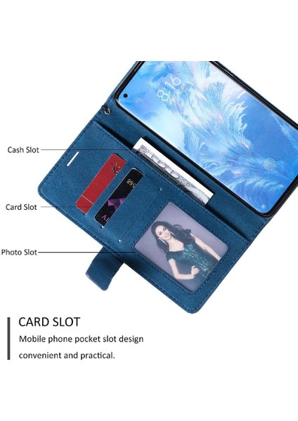 Xiaomi Mi 10/10 Pro Pu Deri Kart Tutucu Kickstand Darbeye (Yurt Dışından)