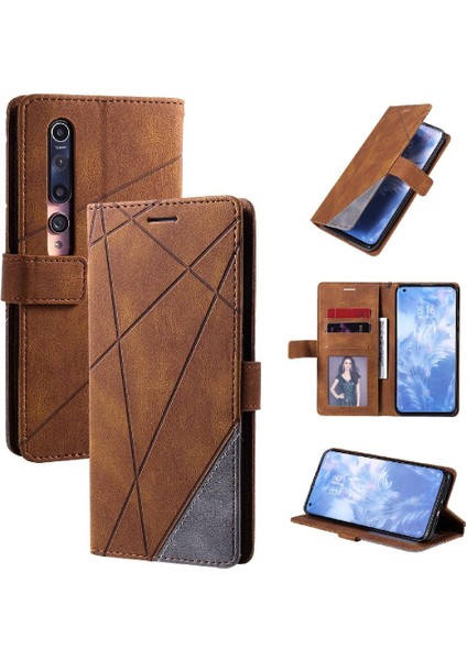 Xiaomi Mi 10/10 Pro Pu Deri Kart Tutucu Kickstand Darbeye (Yurt Dışından)