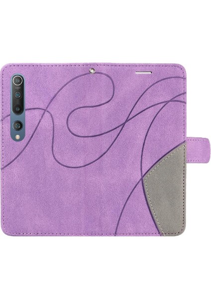 Xiaomi 10/10 Pro Kickstand Koruyucu Pu Deri Flip Folio Kılıf (Yurt Dışından)