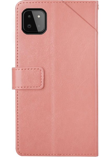Samsung Galaxy A22 5g Telefon Kılıfı Deri Cüzdan Kickstand Dayanıklı (Yurt Dışından)