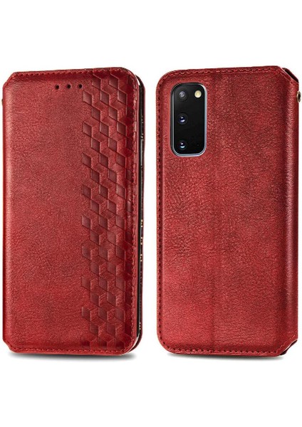 Samsung Galaxy S20 Zarif Iş Cüzdan Fonksiyonu Moda (Yurt Dışından)