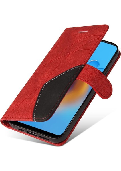 Kart Yuvası Standı ile Oppo A74 4g Için Kılıf Pu Deri Flip Folio Kılıf (Yurt Dışından) fırsatları