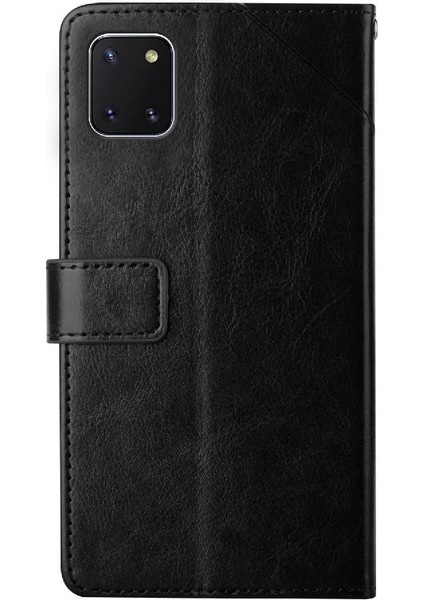 Samsung Galaxy Not 10 Lite Telefon Kılıfı Için Kılıf Kickstand Dayanıklı Flip Tpu (Yurt Dışından)
