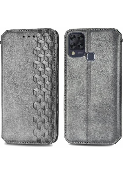 Infinix Sıcak 10T Zarif Iş Flip Kapak Moda Tasarım Durumda (Yurt Dışından)
