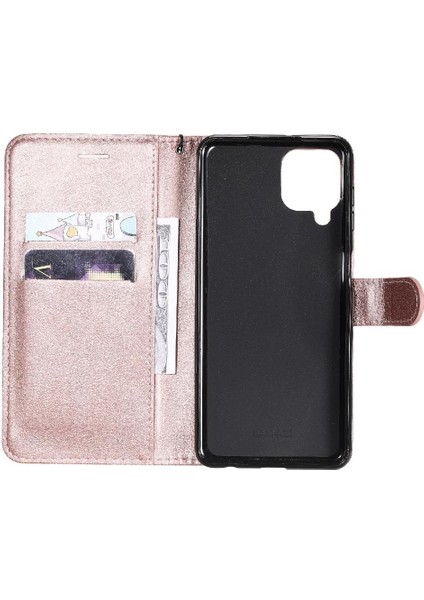 Samsung Galaxy A22 4g Klasik Düz Renk Iş Cüzdan Için Flip Case (Yurt Dışından) fırsatları