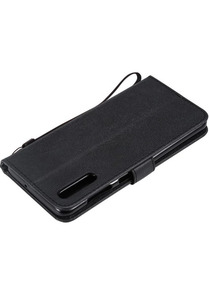 Samsung Galaxy Için Flip Case A50/A50S/A30S Klasik Katı Renk Kartı ile (Yurt Dışından) fırsatları