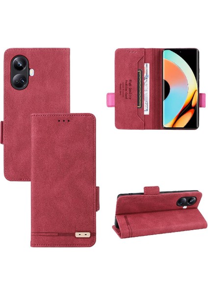 Realme 10 Pro Artı 5g/realme 10 Pro Koruyucu Kapak Deri (Yurt Dışından)