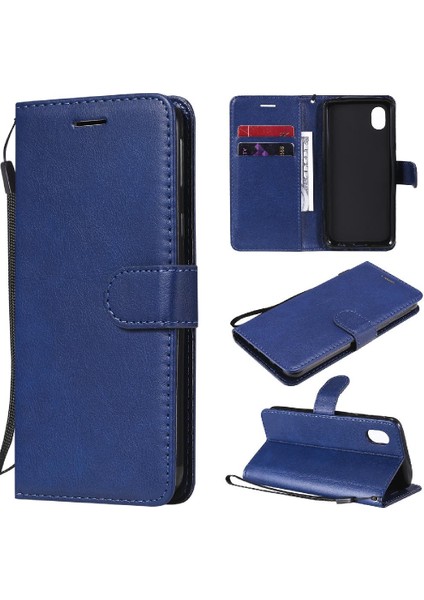 Kart Yuvası Iş Cüzdan Telefon ile Samsung Galaxy A01 Çekirdek Için Flip Case (Yurt Dışından)