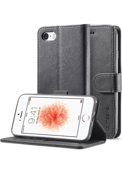 Iphone 7 Için Kılıf Artı/8 Artı Buzağı Doku Yatay Çevir Deri Kılıf (Yurt Dışından)