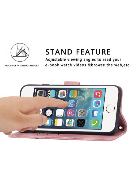 Iphone 6 Için Filp Durumda Artı/7 Artı/8 Artı Bilek Kayışı Kredi Kartı Tutucu (Yurt Dışından)
