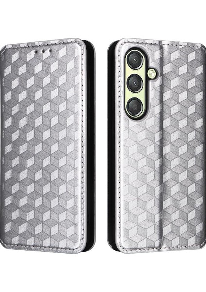 Samsung Galaxy S24 Kart Yuvaları Tutucu Pu Deri 3D Desen (Yurt Dışından) indirimleri