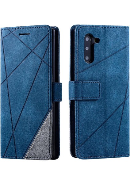 Samsung Galaxy Not 10 Için Kılıf Cüzdan Flip Folio Kart Tutucu Kickstand Pu (Yurt Dışından)