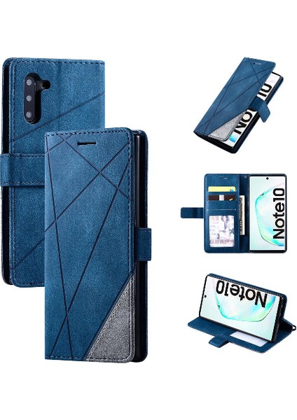 Samsung Galaxy Not 10 Için Kılıf Cüzdan Flip Folio Kart Tutucu Kickstand Pu (Yurt Dışından)