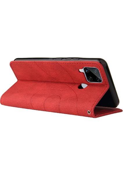Kart Yuvası Standı Iki Renkli Realme C15 Kickstand Koruyucu Kılıf (Yurt Dışından) modelleri