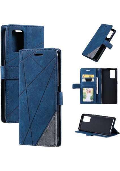 Oppo A74 4G/A95 4g Pu Deri Darbeye Kart Tutucu Kickstand Için Kılıf (Yurt Dışından) fırsatları