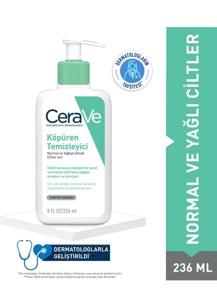 Cerave Köpüren Temizleyici 236 ml K99200