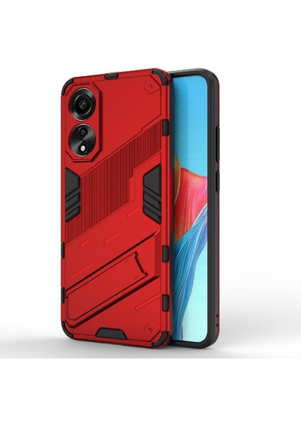 Oppo A78 Kickstand Koruyucu Kapak Için Kılıf Sağlam Askeri (Yurt Dışından) fiyatları