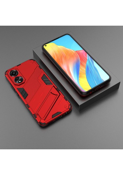 Oppo A78 Kickstand Koruyucu Kapak Için Kılıf Sağlam Askeri (Yurt Dışından) indirimleri