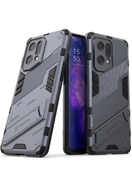 Oppo Bulmak Için Kılıf X5 Pro 5g Sağlam Askeri Koruyucu Kapak Kickstand (Yurt Dışından)