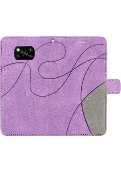 Xiaomi Poco X3/x3 Pro/x3 Nfc Kickstand Koruyucu Pu Deri Flip Case (Yurt Dışından)