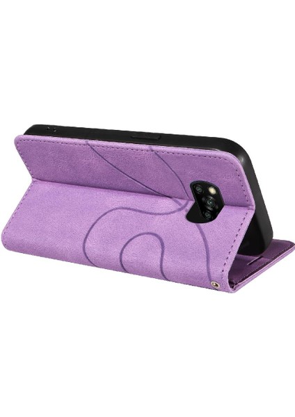 Xiaomi Poco X3/x3 Pro/x3 Nfc Kickstand Koruyucu Pu Deri Flip Case (Yurt Dışından)