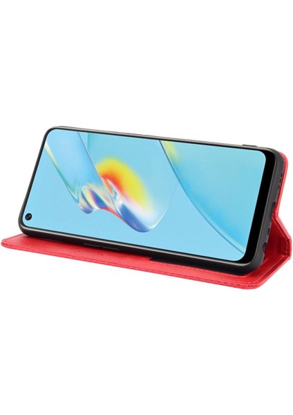 Oppo A54 4g Cüzdan Manyetik Kapatma Pu Deri Için Kılıf (Yurt Dışından) modelleri