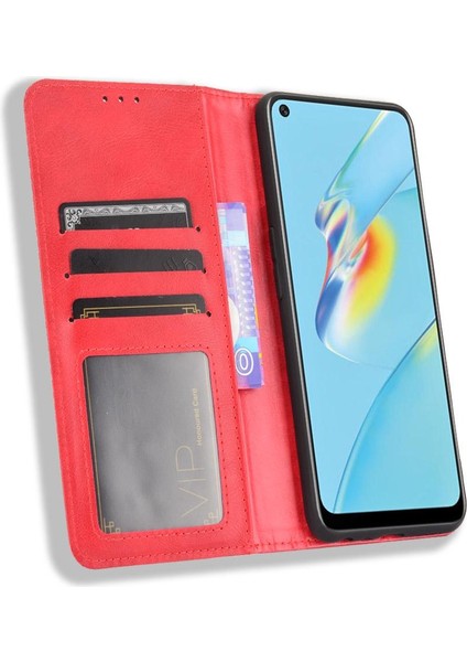 Oppo A54 4g Cüzdan Manyetik Kapatma Pu Deri Için Kılıf (Yurt Dışından) fırsatları