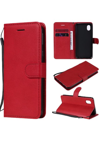 Kart Yuvası Iş Cüzdan Telefon ile Samsung Galaxy A01 Çekirdek Için Flip Case (Yurt Dışından)