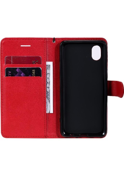 Kart Yuvası Iş Cüzdan Telefon ile Samsung Galaxy A01 Çekirdek Için Flip Case (Yurt Dışından)