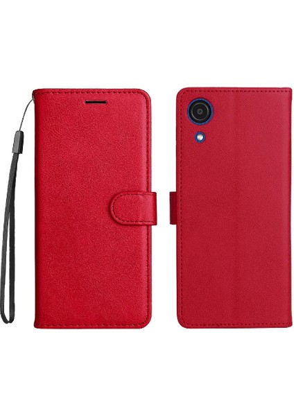 Kart Yuvası Iş Cüzdan Telefon ile Samsung Galaxy A03 Çekirdek Için Flip Case (Yurt Dışından)