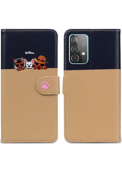 Samsung Galaxy Case 5g Için Kılıf Cüzdan Kılıf Kapak Çevirin Darbeye (Yurt Dışından)