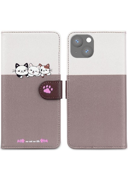 Iphone 13 Için Kılıf Mini Deri Kılıf Darbeye Basit Iş Çevirme (Yurt Dışından)