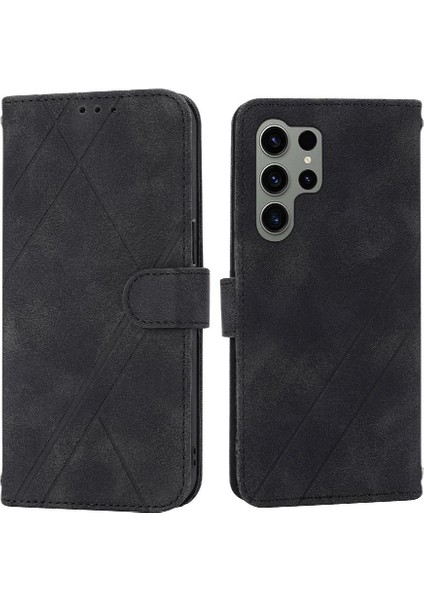 Samsung Galaxy S22 Ultra 5g Için Filp Durumda El Cüzdan Kredi Kartı Tutucu (Yurt Dışından)
