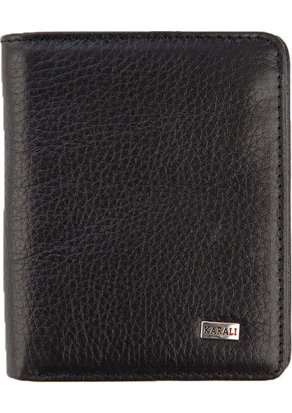 Deri Erkek Cüzdan Siyah C168-01