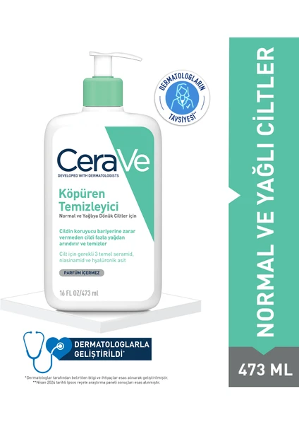 Cerave Köpüren Temizleyici 473 ml