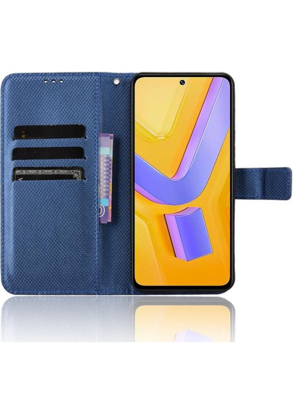 Vivo Y200E 5g Manyetik Cüzdan Kapak Kart Tutucu Kickstand Için Kılıf (Yurt Dışından)
