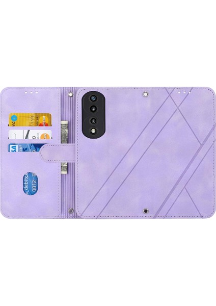 Onur 70 Pro Bilek Kayışı Için Filp Durumda El Cüzdan Kickstand Kredi Kartı (Yurt Dışından) modelleri