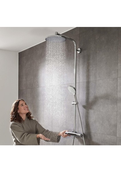 Crometta S240 1jet Eco Termostatlı Duş Kolunu 27268000