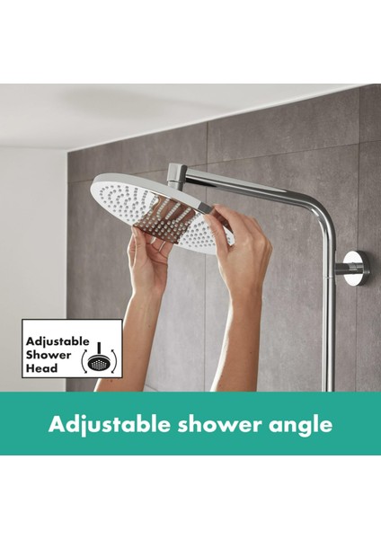 Crometta S240 1jet Eco Termostatlı Duş Kolunu 27268000