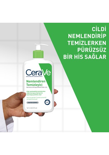 Cerave Nemlendiren Temizleyici 473 ml